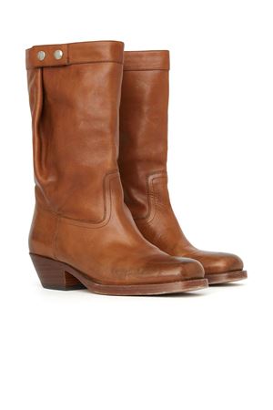 Ademe brown leather boots ISABEL MARANT | BO0119FAB3A23S50HA